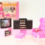 Glorie perete de sufragerie – set de mobilier pentru păpuși