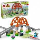 LEGO® DUPLO® 10426 Pod feroviar și șine