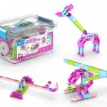 set de construcție engino maker girl 20în1 – set creativ de construcție 20 în 1 pentru copii