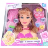 Cap de coafat cu accesorii pentru coafuri