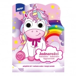 Colorează unicorni cu ochi mișcători