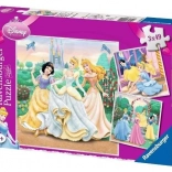 Ravensburger Puzzle Prințesele Disney: Visele 3x49 piese