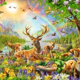 Puzzle Ravensburger Animale din Pădure XXL 200 de piese