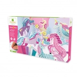 Stick & Fun XXL set creativ mozaic – unicorni