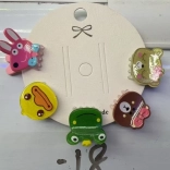 Set de agrafe de păr pentru copii cu animale