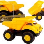 Basculantă galbenă Vehicul de construcții Truck Trailer Mașină mare