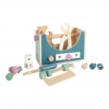 Cutie de lemn cu unelte 2în1 Nordic