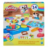 Set de Pornire Play-Doh pentru Micul Bucătar și Învățarea Tăierii