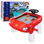 Simulator manual de condus – măsuță educativă roșie