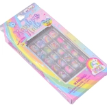 Unghii autoadezive Curcubeu