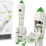 Rachetă spațială cu fum, lumini și sunete pentru copii