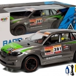 Mașină de curse gri cu telecomandă RC 1:10 2.4G