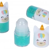 Roll-on sclipicios pentru corp și față albastru Martinelia