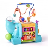 Elefant educațional – jucărie motrică interactivă pentru copii 1+