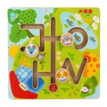 Lucy & Leo Valea Însorită – labirint motric din lemn