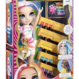păpușă rainbow high cu cretă pentru păr amaya
