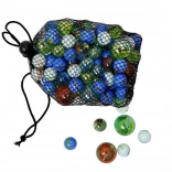 Bile de sticlă în plasă MAC TOYS