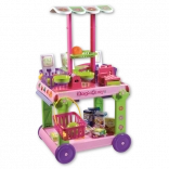 Androni piață mobilă cu 30 de accesorii, înălțime 85 cm