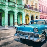 Puzzle Mașini în Cuba 1500 piese Ravensburger