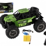 Mașinuță RC buggy de teren verde 22 cm