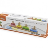 Sortator geometric din lemn labirint Viga