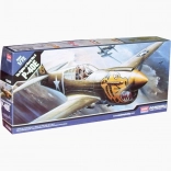Academy Curtiss P-40E Warhawk model de avion din plastic