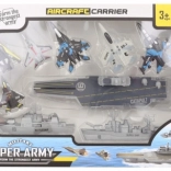 Purtător de aeronave cu accesorii pentru copii