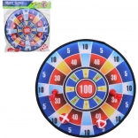 Ţinta soft cu săgeți și mingi 36 cm