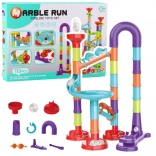 Set de Construcție Distractivă cu Piste de Bile pentru Copii