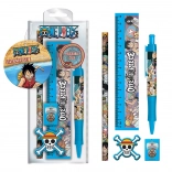 Set școlar cu motiv One Piece