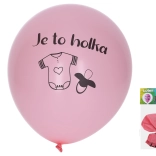Baloane gonflabile 30 cm – set 5 buc, Este fetiță