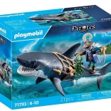 Playmobil Pirates rechin uriaș cu pirat