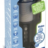 Microfon karaoke wireless cu efecte luminoase