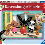 Puzzle Bing 2x12 piese de la Ravensburger