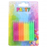 Lumânări neon 24 buc