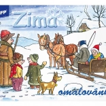 Cărți de colorat iarnă MFP A5