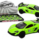 Mașinuță Sport Model 1:32 Antrenare Fricțiune Metal Verde