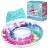 colac plutitor gonflabil cu spătar și mânere Bestway