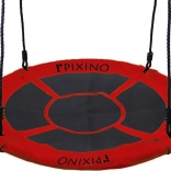 Leagăn circular cuib de barză PIXINO roșu