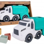 Camion de gunoi eco cu sortator de forme din bioplastic