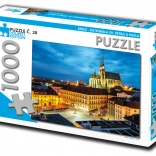 Puzzle TOURIST EDITION Catedrala Sf. Petru și Pavel, Brno, 1000 piese