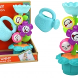 Jucărie de baie pentru copii Flori și Stropitoare colorate