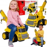 BIG Power Worker vehicul de împins maxi macara cu troliu