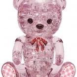 HCM KINZEL Puzzle 3D de cristal, Ursulețica Lily, 48 de piese