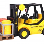 Stivuitor galben-negru cu efecte