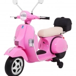 Trotinetă electrică pentru copii Vespa roz
