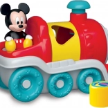 Clementoni Baby trenuleț cu forme Mickey Mouse