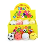 Mingi săltărețe din cauciuc 6 cm – set de 24 bucăți