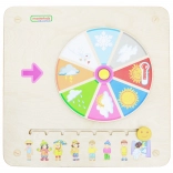 Tablă educațională Vreme de la Masterkidz