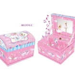 Cutie muzicală pentru bijuterii cu balerină